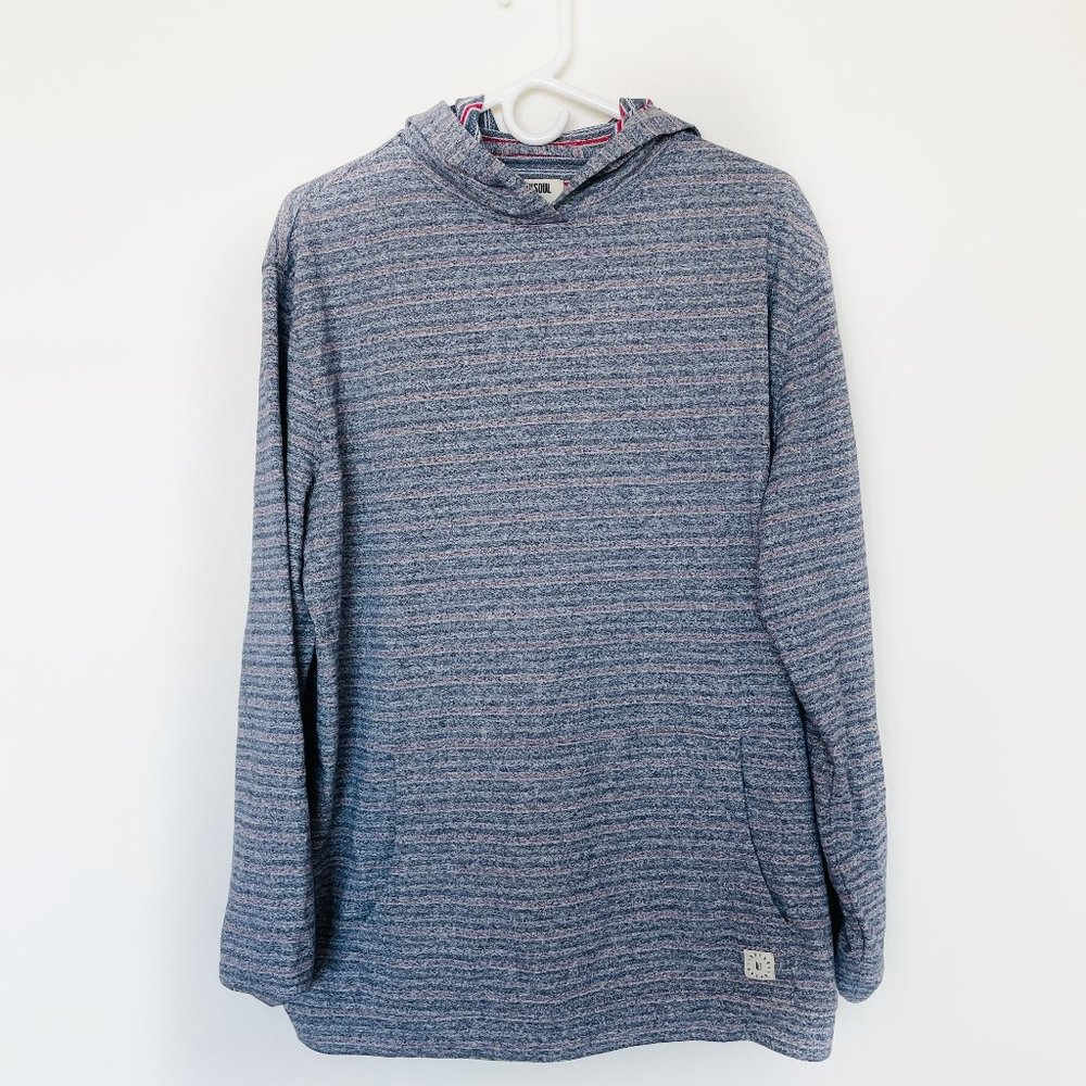 Linksoul Interloop Striped Golf Pullover Size L